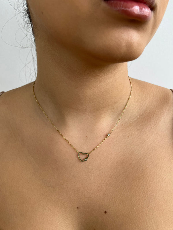 Collier Soulmate (existe en Doré ou Argenté)