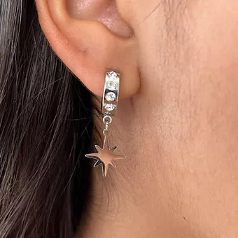 Boucles d'oreilles Météores (existe en Doré ou Argenté)