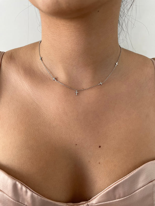 Collier Naya (existe en Doré ou Argenté)