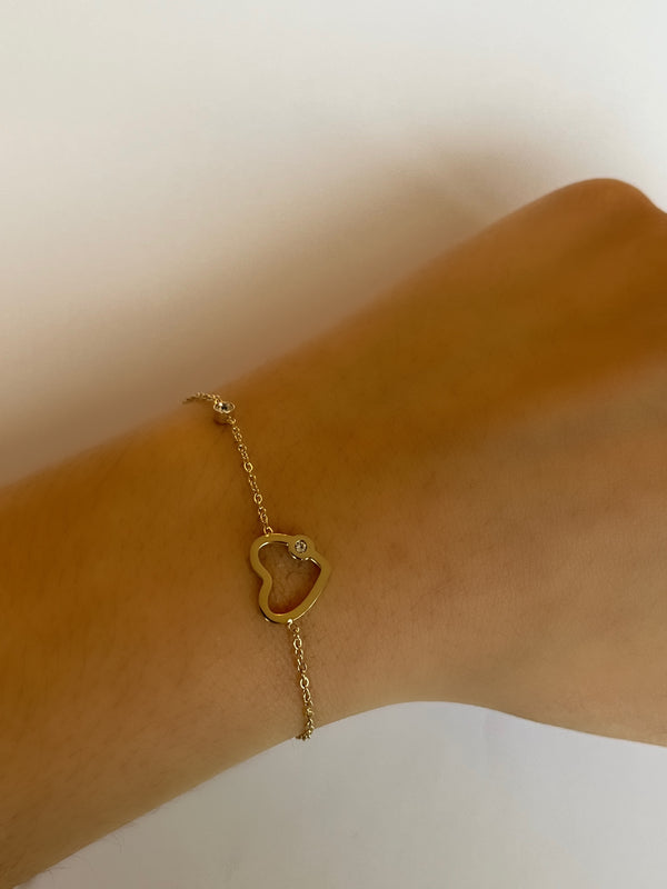 Bracelet Soulmate (existe en Doré ou Argenté)