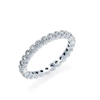 Bague Somptueuse Argent 925 Rhodié