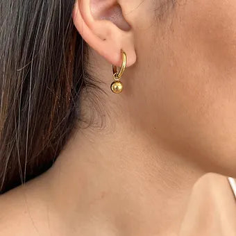 Boucles d'oreilles Mia (existe en Doré ou Argenté)